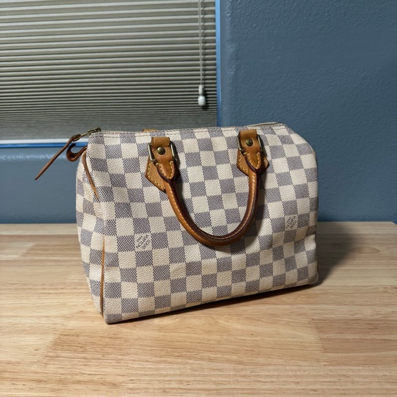 Louis Vuitton Damier Azur Speedy 25 - Picture 1 of 15